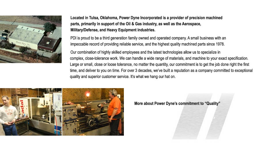 PowerDyne Tulsa Oklahoma About